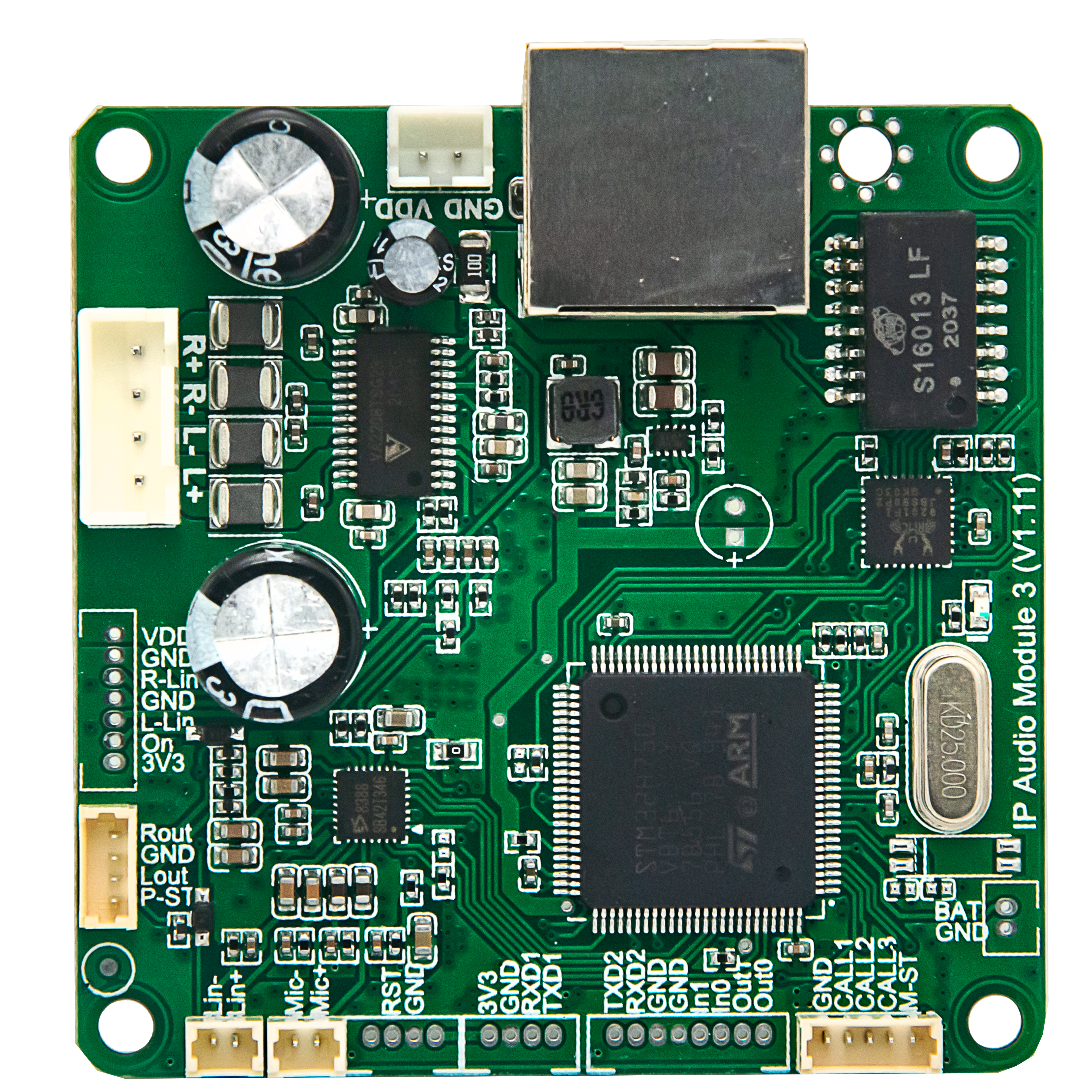 SIP-Audiomodul mit Audioausgangsschnittstelle Sinrey 2401T PCB-Modul
