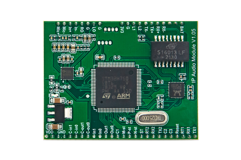 SIP-Netzwerk-Intercom-Audiomodul Industrietauglicher Audiochip 2703T
